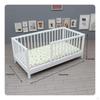 Miniature Baby Crib 1 12 Scale Doll Bed Realistic Details for Dollhouse