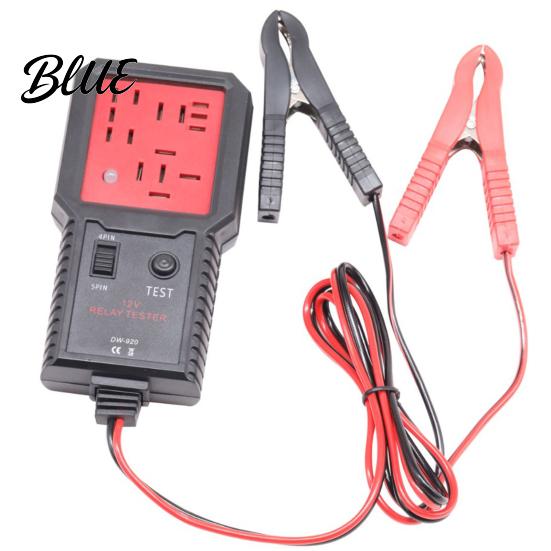 Automotive Relay Tester Tester Voltage 12V Diagnostic Tool with LED Indicator