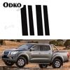 Car Window Pillar Posts Door Trim Cover Stickers Decal for Nissan Navara Frontier NP300 Crew Cab 2018    Accessories