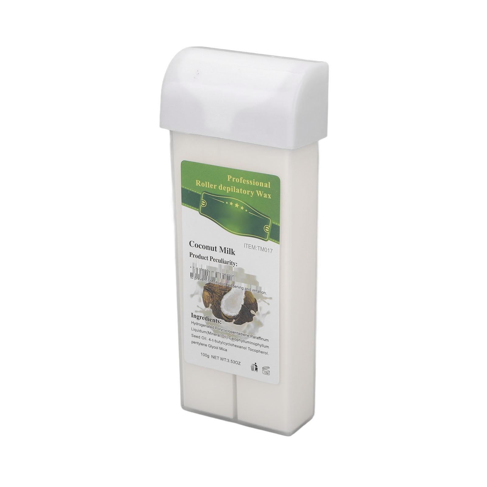 

Запасной воск для депиляции для мужчин и женщин, безопасный мягкий воск для удаления волос, воск для рук, ног, 3,5 унции