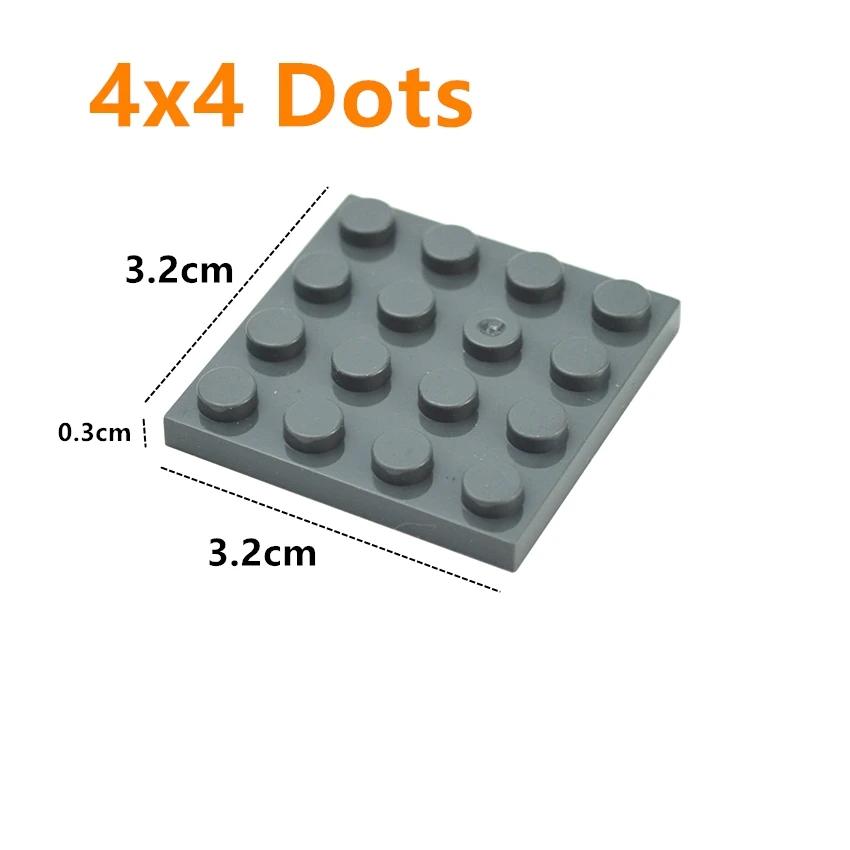 Compatible Assembles Particles 3031 4x4 Base Board Building Blocks Thin Figures Bricks Parts DIY Educational High-Tech Kids Toys
