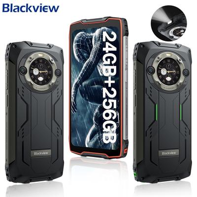 Teléfono Rugerizado Blackview BV9300 Pro Helio G99 Reacondicionado Android 13 RAM 8GB/12GB ROM 256GB Pantalla 6.7 120Hz 15080mAh Con Carga de 33W Linterna 100LM