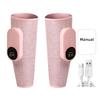 Leg Massager with Heating Function Digital Display Intelligent Auto Timer Rechargeable Thermal Vibration Pressure Massage Machine