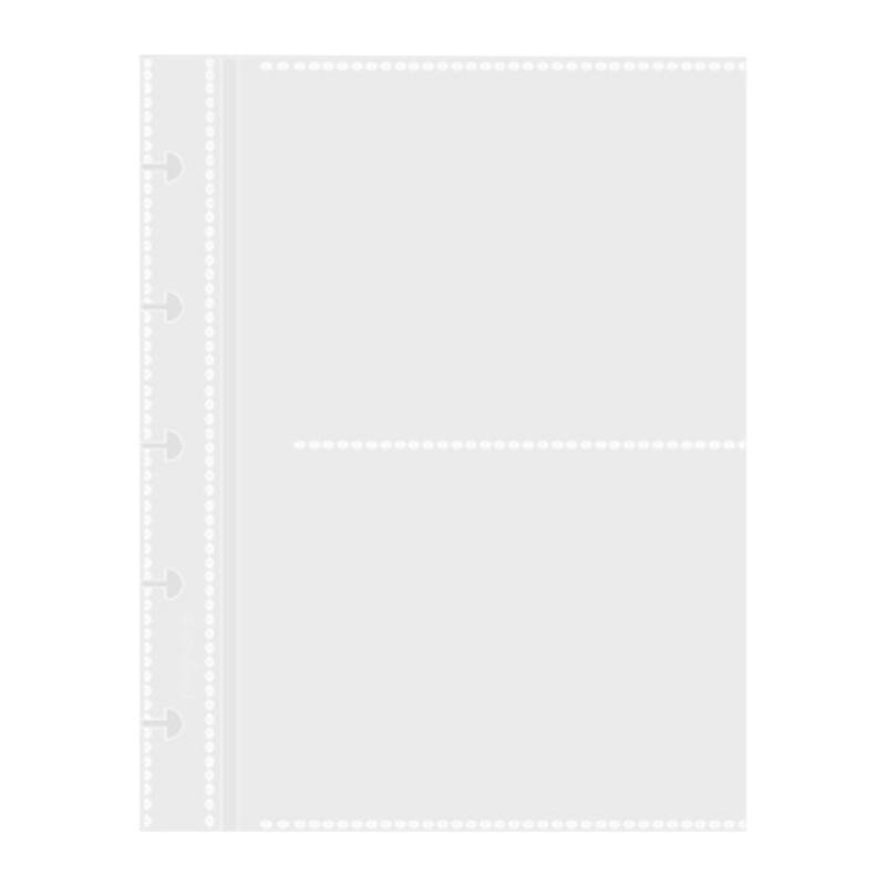 Multipurpose Clear Photo Album for Desktop Displaying with 3Inch Double Slot Design Kpop Photocard Binder Collect Book