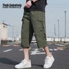 Men's Ice Silk Quick-Dry Cargo Capri Shorts