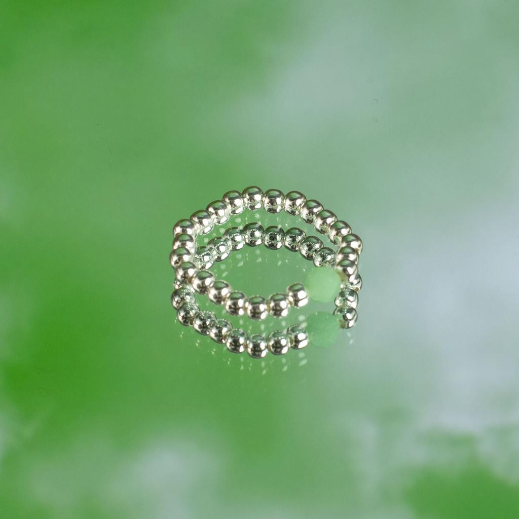 Nymph Spirit Gemstone Ring Set – Forest Spirit