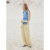 Saendeusaundeu (Women) String Layered Sleeveless Light Blue