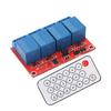 4 Channel Receiving Relay Module 4CH Infrared Remote Transceiver Receiver Control Switch Set 24V