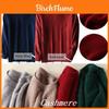 Luxuriously Soft Men's Slim Knitted Cashmere Jumper Pullover For Cozy Comfort