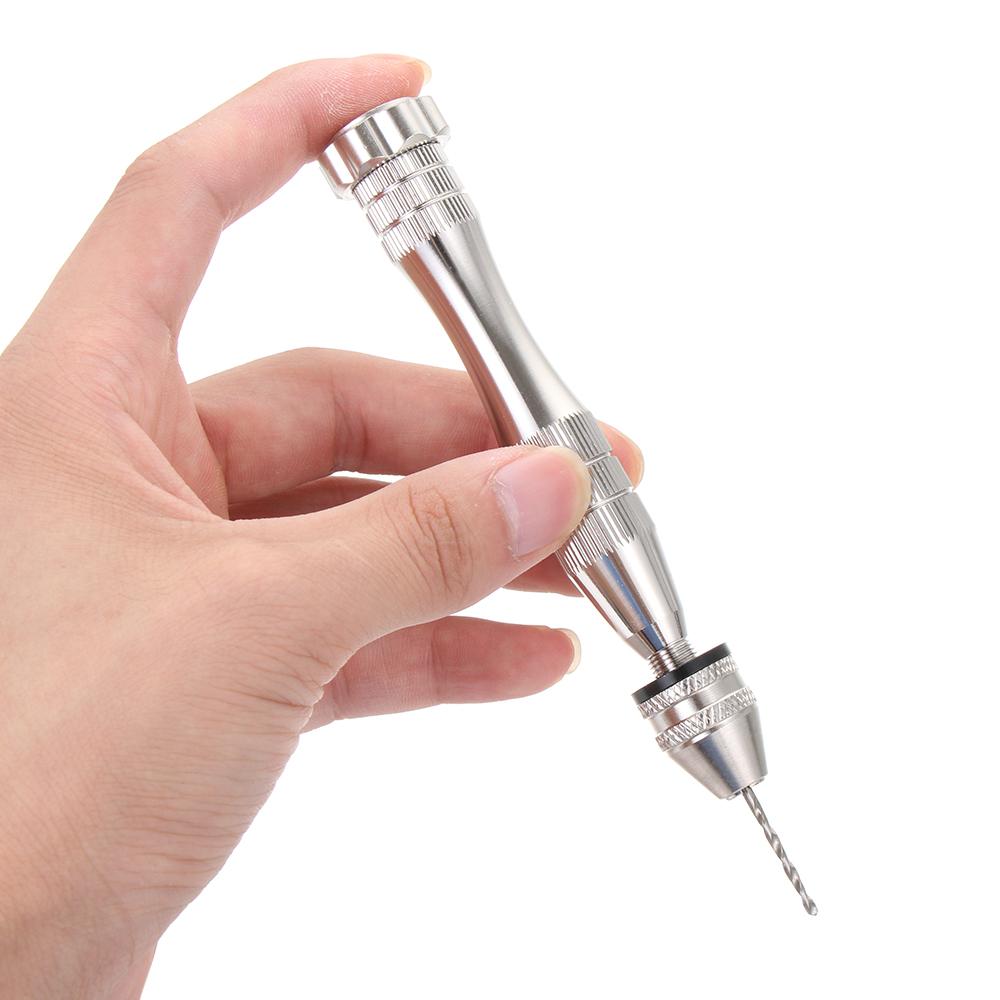 Resin Crafts UV Epoxy Casting Molds Drill Holes Tool Resin Mold Hand Drill Jewelry Making Tools