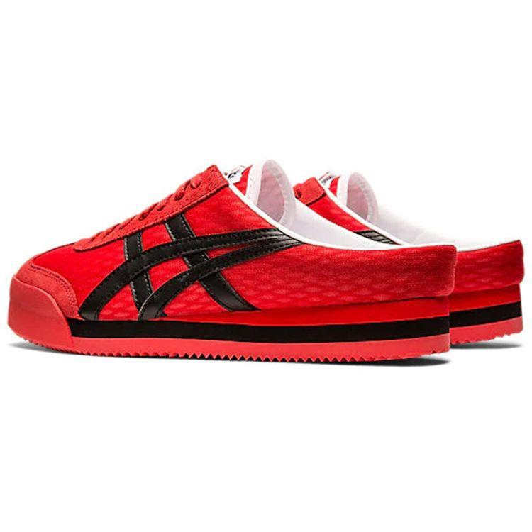 Onitsuka Tiger California 78 Sabot Comfortable Breathable Durable Low Top Lifestyle Casual Shoes Unisex sneaker Red Black 1183A640-606