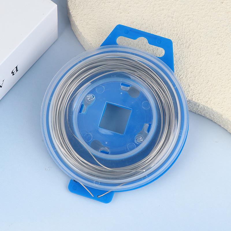 

1Pc Aircraft Grade 25/50 Ft Stainless Steel Safety Lock Wire Roll High Strength Motorcycle Repair Fasteners Securing Parts