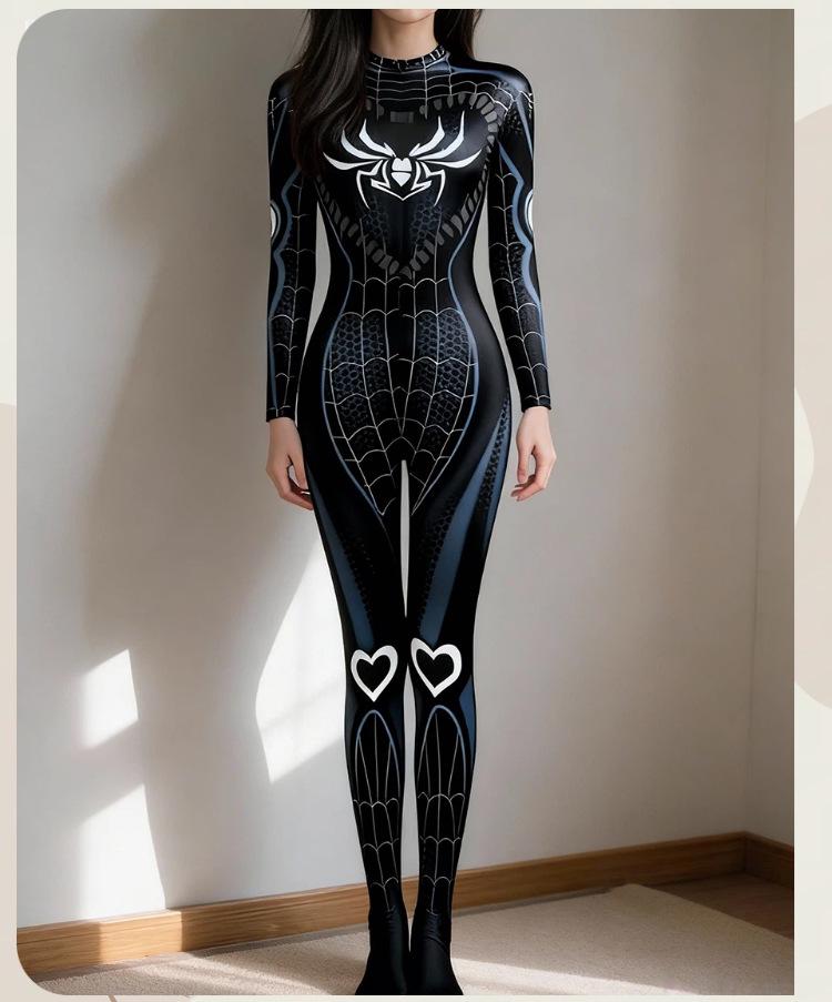 Spider-Man Halloween Adult Bodysuit Asuka Cosplay Jumpsuit Rei Ayanami Uniform