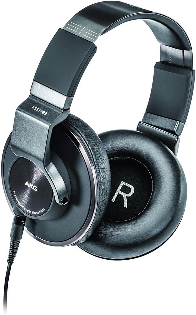 AKG K553 MKII-Y3 Professional Closed-Back Studio Headphones, Officially Imported by Hibino, with a 3-Year Warranty