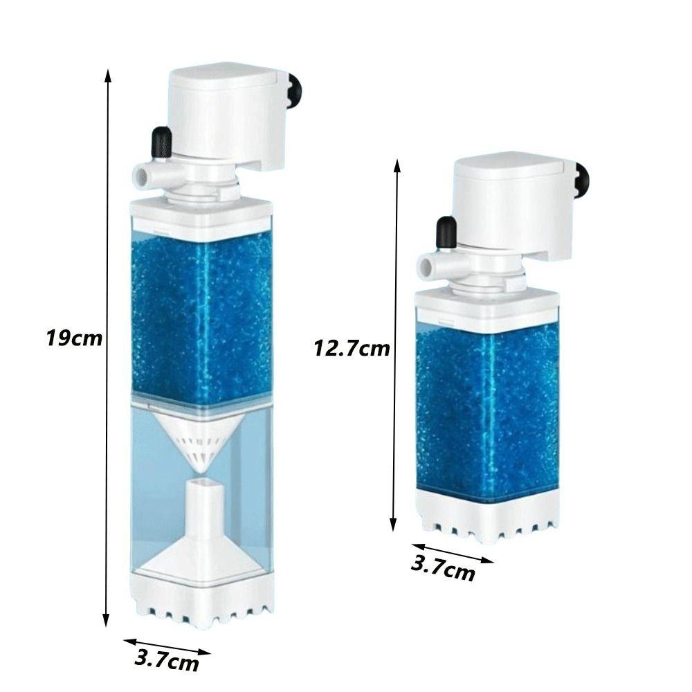 Mute Operation Fish Tank Submersible Filter Removable Filter Water Circulation Pump  Fish Tank