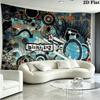 Blink-182 Wall Tapestry Aesthetic Wall Hanging Printed Fabric Blanket Decorative Tapestries for Bedroom Living Room Home Decor