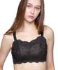 Night Supports Your Bust While You Can Be Used Day or Up Bra Wireless Bra LWF164 BL Amphi/Wacoal Bra Sleep. Night. [Night Lacy] M/UB-