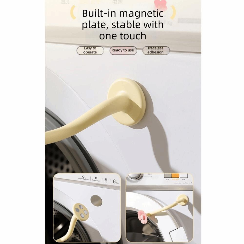 Magnetic Base Washing Machine Door Stopper Removable Support Frame Front Load Machine Prop Washer and Dryer Accessories