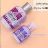 Purple Transparent Crystal Liquid Nail Art Solution - 60ml & 150ml