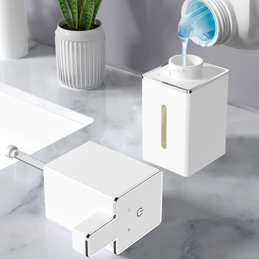 400ml Automatic Soap Dispenser Touchless Hand Soap Dispenser Hands Free Auto Soap Dispenser for Kitchen and Bathroom