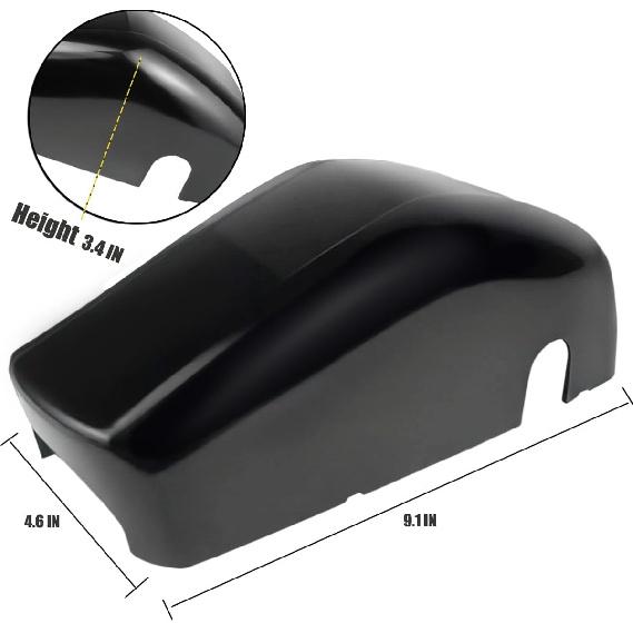 

Regal Head Cover Drive/Idler Front Black Include dust Cover Suitable for Lippert Components 643923