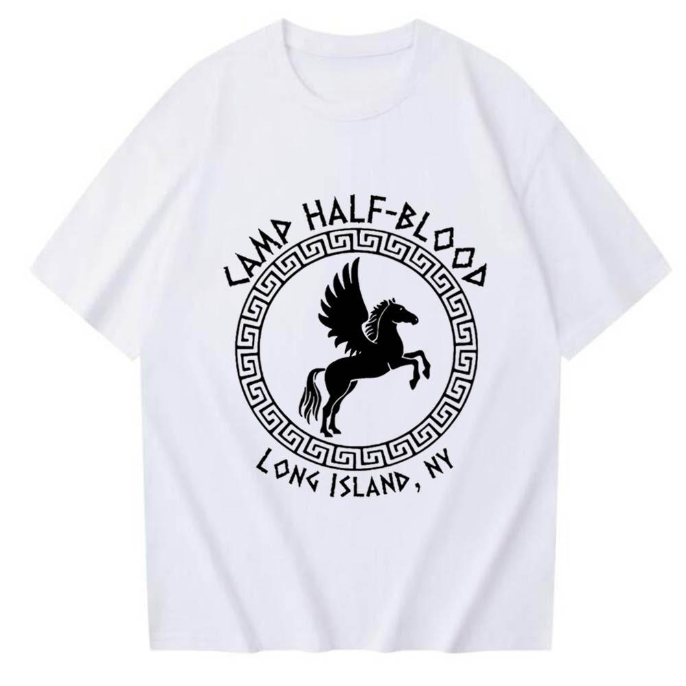 2026 Springsummer Camp Half Blood Long Island Sound New York TShirt Percy Jackson Summer Tshirt Men Women Fashion Casual Tops