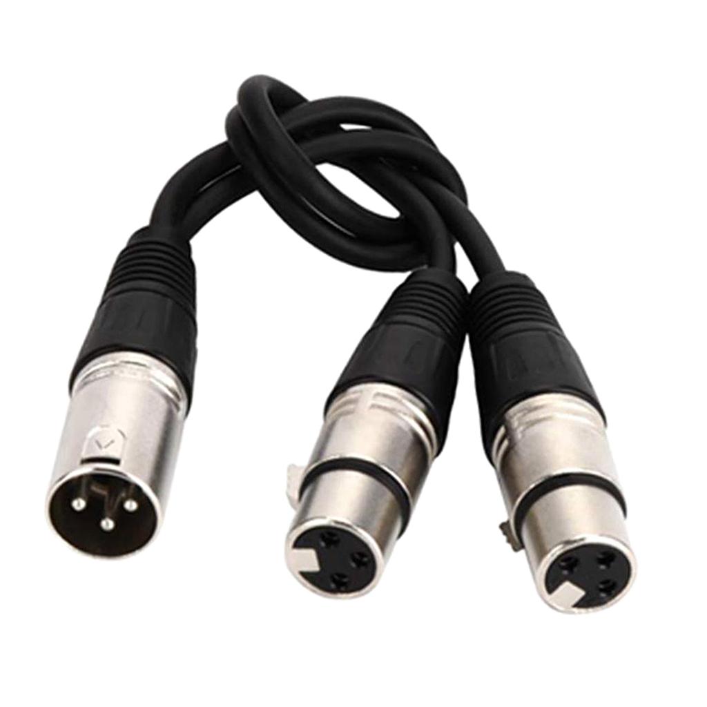 3 4 Polig Mini XLR Anschluss Mikrofon Audio Stecker Männlich Weiblich Buchse
