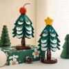 Wood Christmas Tree Insulation Mat Heat Resistant Pot Pan Mat Table Decor