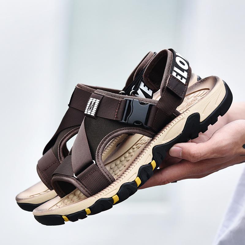 New Summer Men's Casual Sandals Breathable Non-slip Travel Beach Sports Sandals Men's Foreign Trade