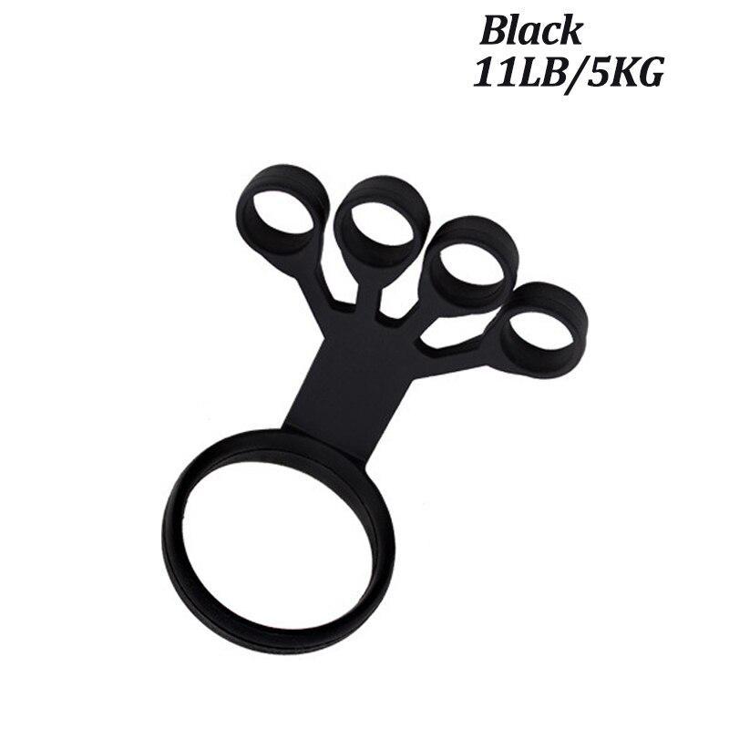 Întăritor pentru degete din silicon Extensor Antrenor pentru prindere de mână Instrument de exercițiu pentru mână Întăritor pentru reabilitarea artritei Antrenament de prindere de mână LM