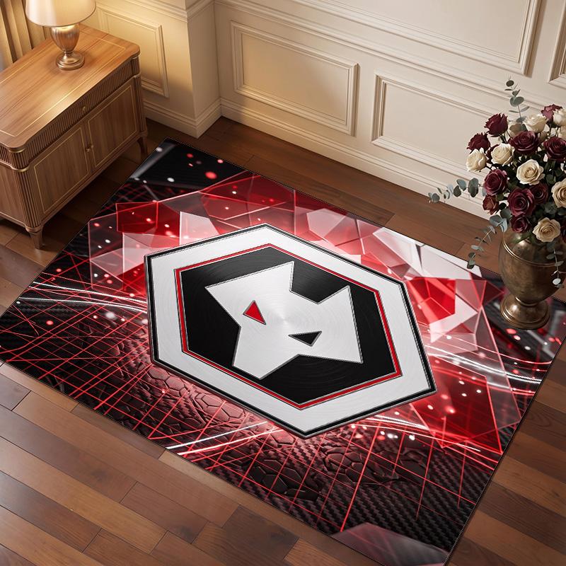 Wolverhampton Wanderers Football Print Crystal Velvet Rug, Comfortable Water Absorbent Non Slip Indoor Floor Carpet