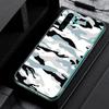Armee-Tarnmuster Camouflage Silikonhülle für Honor 30 30S 30i 9 10 9A 9C 9S 9N 10i 10X 9X Lite Pro 5G Handyhülle