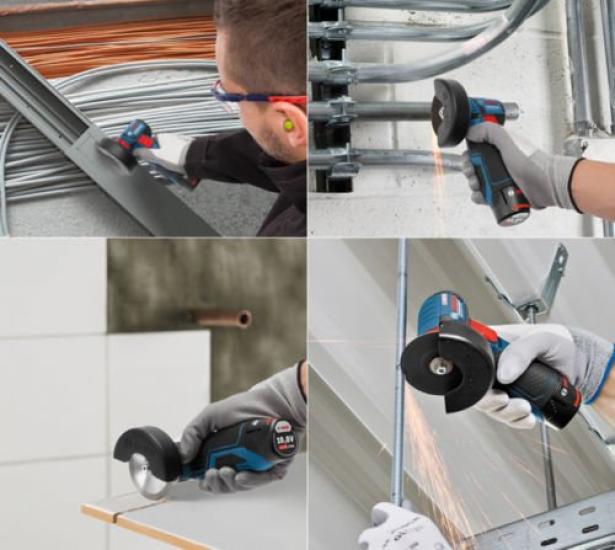 BOSCH Disc Grinder Cordless Angle Grinder Compact Grinder Grinding Machine Unit GWS10.8-76V-EC 10.8V (Main Only)