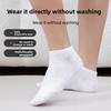 Einwegsocken für Männer und Frauen, Kompressions-Reisesocken aus Baumwolle ohne Waschen, Sommerliche atmungsaktive dünne Socken