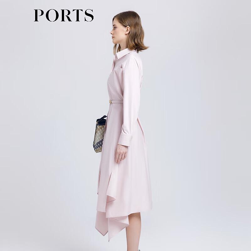 Ports Women's Sunset Pink Long Sleeve Dress
