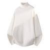 Mens Oversized High Neck Knit Sweater Loose Fit Winter Warm Casual Pullover Daily Wear
