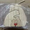 Wooden Puzzle Mother Bear Cub Set DIY Craft Decor Mother's Day Gift