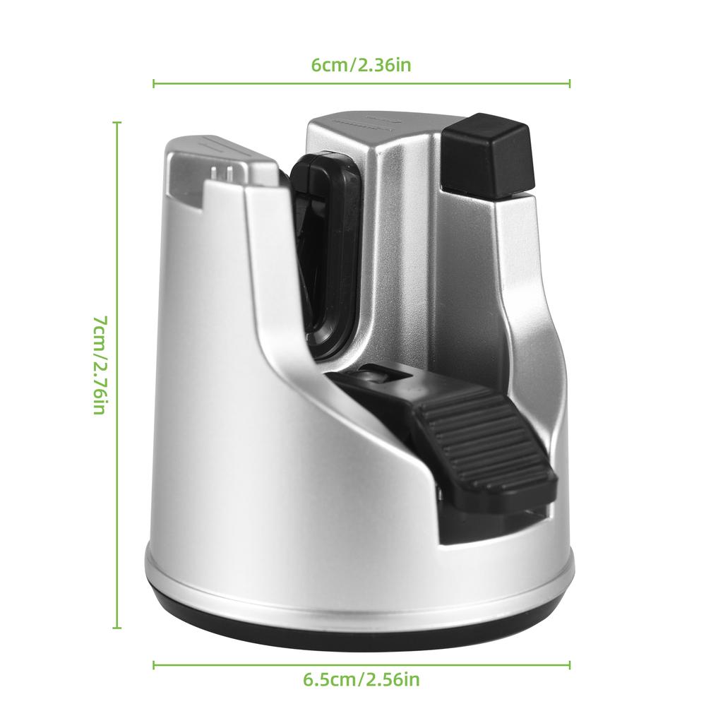 Ořezávátko nožů 3 v 1 Ruční ořezávátko z wolframové oceli s přísavkou a lešticí tyčí