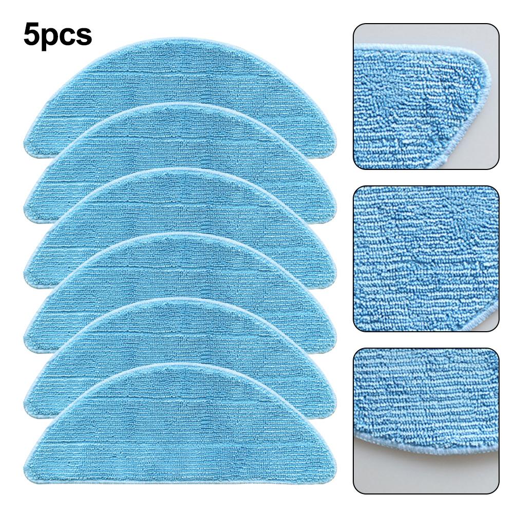 Experience Effortless Cleaning with These Washable Cleaning Cloth Pads for Kabum Smart 700500 Robot Vacuum (5 Pack)