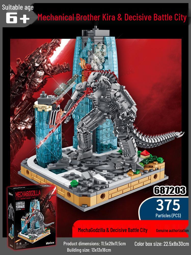 

Алая Лотос Мехагодзилла Динозавр Фигурка Экшн Сборная Игрушка для Детей