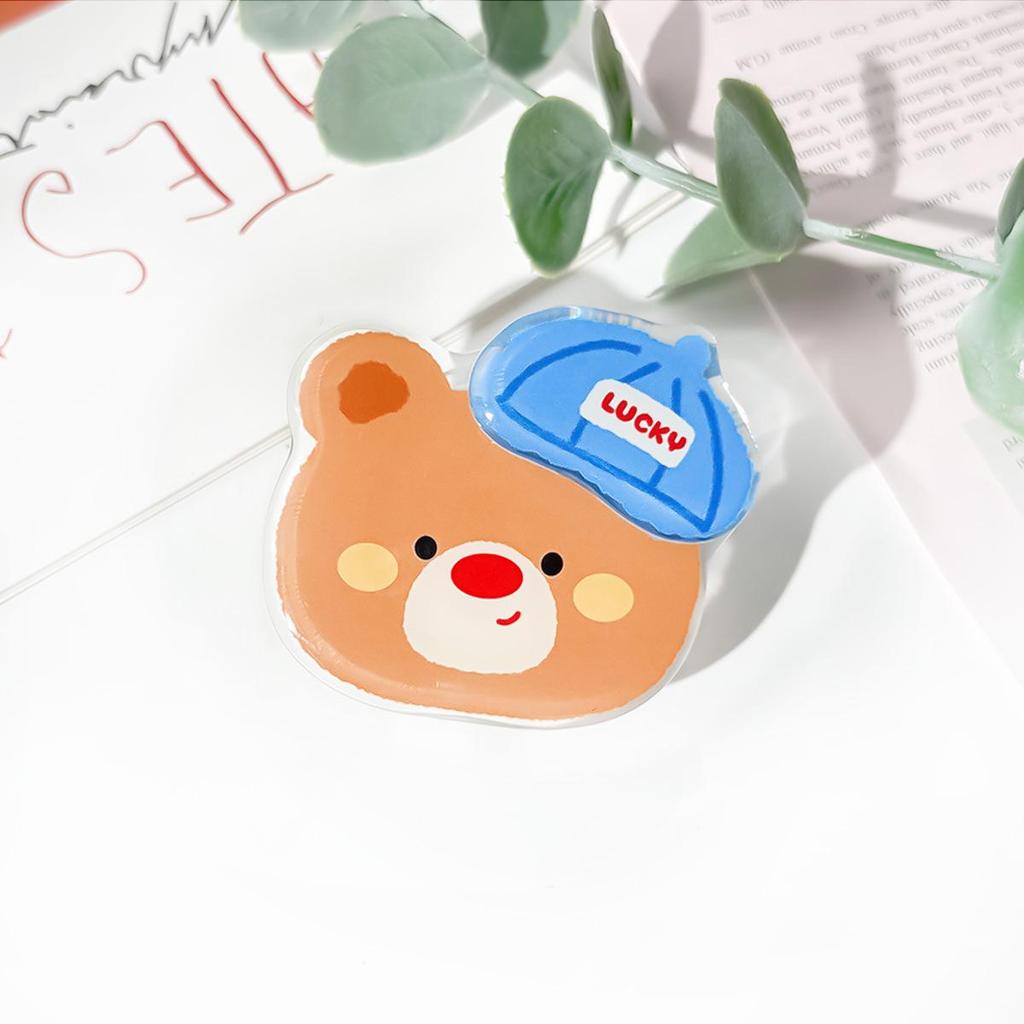 Korean Style Cartoon Animal Airbag Phone Grip & Stand