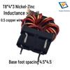 Nickel-Zinc Common Mode Inductor, T8*4*3, 0.5 Red Cover, 6 Turns, 20UH, 3A Magnetic Ring Coil Base