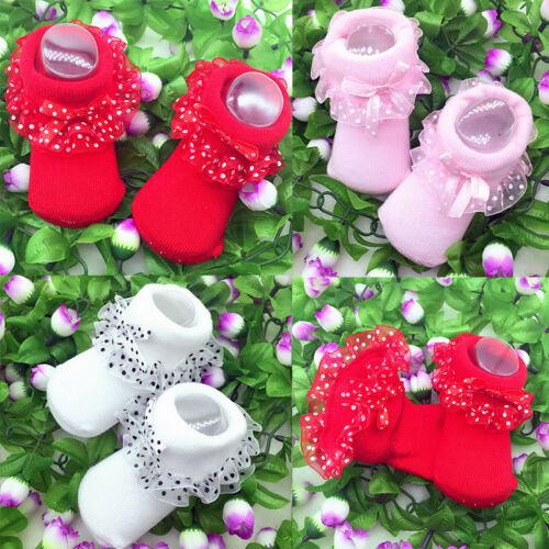 Cute Baby Girls Tutu Socks Lace Comfortable Beatiful Soft High Quality Newborn Infant Frilly Sock Cotton Short Socks