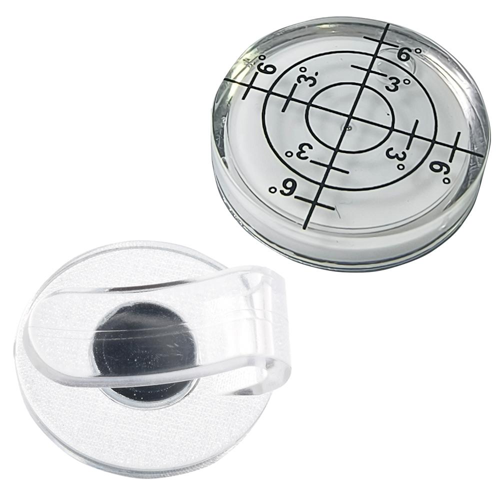25mmGolf Magnetic cap clip detachable bubble level precise positioning of ball marker Golf accessories