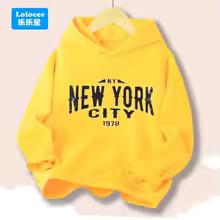 Neuer Baumwoll-Pullover-Hoodie mit Aufdruck Nummer 23 für Jungen, Langarm, Streetwear, Harajuku Top, Kinder Kapuzenpullover Gr. 23