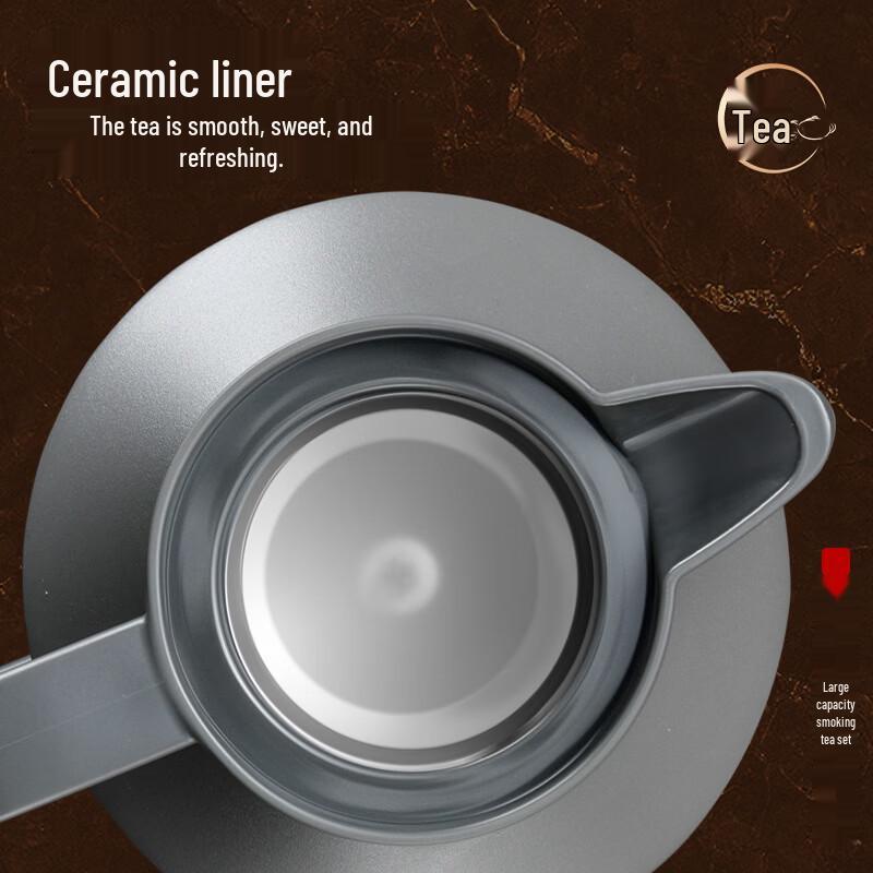 MDNG 1.2L Smart Insulated Stainless Steel Teapot with Temp Display