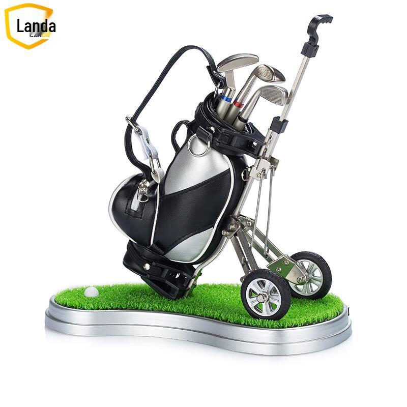 Landa Golf Cart Pen Holder Desk Gift Set