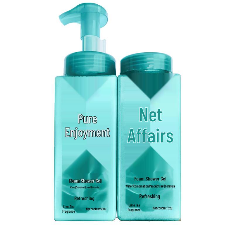 Blue Moon Jingxiang Refreshing Foam Shower Gel