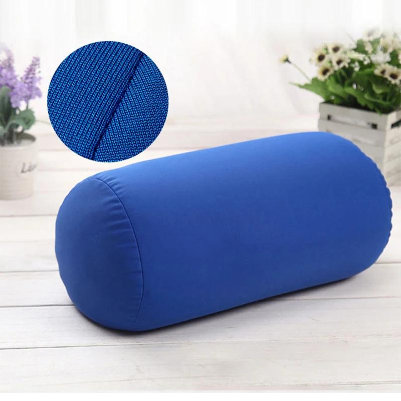 Soft Head Pillow Multifunction Foam Neck Sleeping Cervical Office Travel Nap Pillow Microbead Back Cushion Roll Cylinder Throw