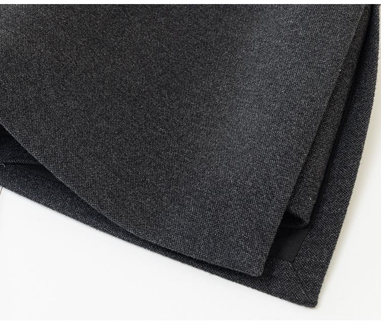 2025 Autumn/Winter High Waist Stretch Woolen Skirt Shorts for Adults
